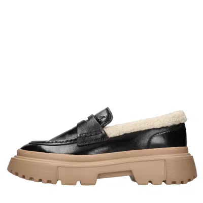 Hogan Low Shoes Black In Nero Scuri