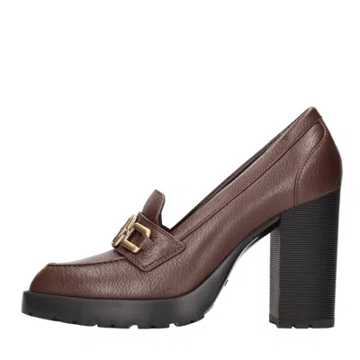 Hogan Low Shoes Brown In Marrone Scuri