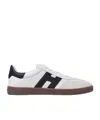 Hogan Sculpted Sneakers With Contrasting Accents In White