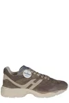 Hogan Low-top Laced Sneaker In Marrone