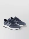 Hogan Low Top Leather And Suede Sneakers
