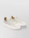 Hogan Low Top Leather Sneakers With White H-stripes