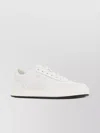 Hogan Low-top Round Toe Rubber Sole Sneakers In White