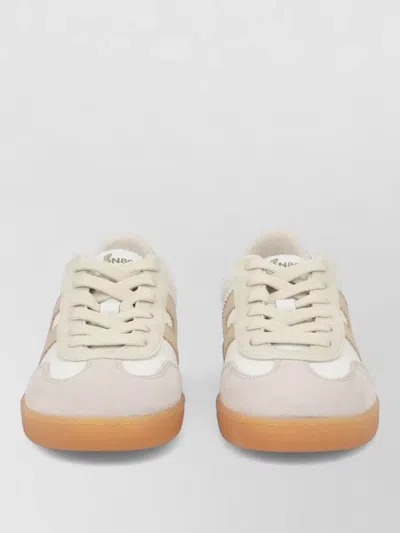Hogan Low Top Sneakers Contrast Panels Rubber Sole In Multi
