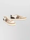 Hogan Low-top Sneakers Featuring Leather Inserts In Multi