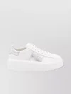 Hogan H-stripes Leather Platform Sneakers