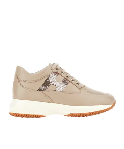 HOGAN HOGAN INTERACTIVE LOGO PATCH SNEAKERS