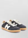 Hogan Low Top Sneakers Suede Upper Rubber Sole In Multi
