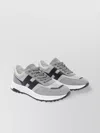 Hogan Low Top Sneakers With Leather And Suede