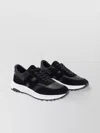 Hogan Low Top Sneakers With Leather And Suede Panels