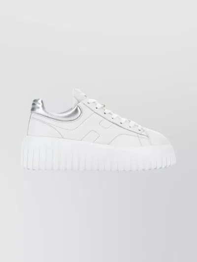 HOGAN LOW-TOP SNEAKERS WITH ROUND TOE DESIGN