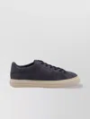 Hogan H691 Lace-up Sneakers With Embossed Branding And Memory Foam Insole In Blue