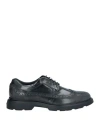Hogan Man Lace-up Shoes Black Size 9 Leather In Grey