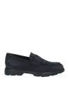 Hogan Man Loafers Midnight Blue Size 9 Soft Leather