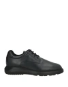 Hogan Man Sneakers Black Size 7 Leather