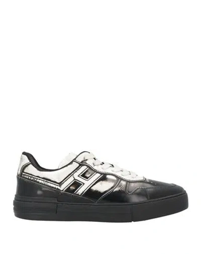 Hogan Man Sneakers Black Size 8.5 Soft Leather