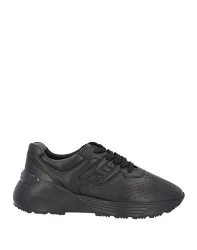 Hogan Man Sneakers Black Size 11.5 Leather