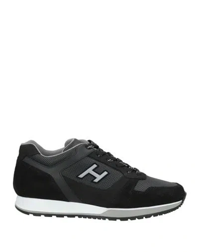 Hogan Man Sneakers Black Size 7.5 Leather