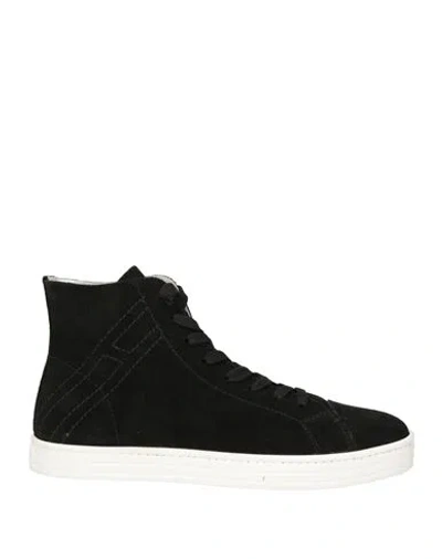 Hogan Man Sneakers Black Size 9 Leather