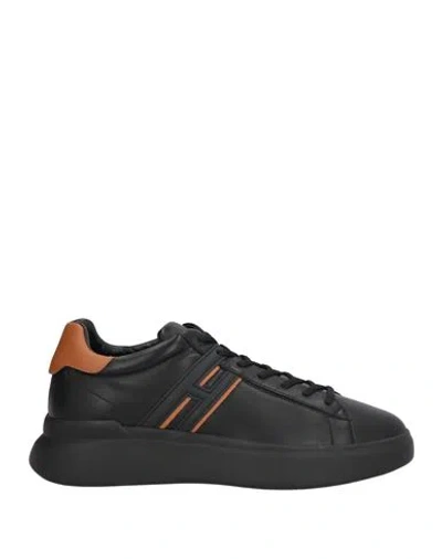 Hogan Man Sneakers Black Size 9 Leather