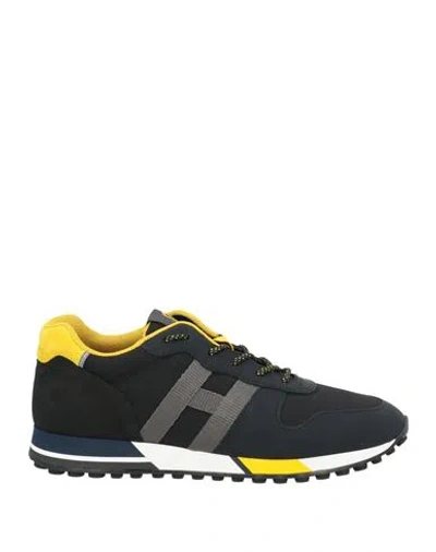 Hogan Man Sneakers Black Size 9 Leather