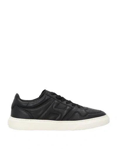 Hogan Man Sneakers Black Size 9 Soft Leather