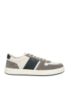 Hogan Smooth And Suede Leather H-tv Sneakers.