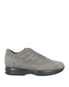Hogan Man Sneakers Grey Size 8.5 Leather