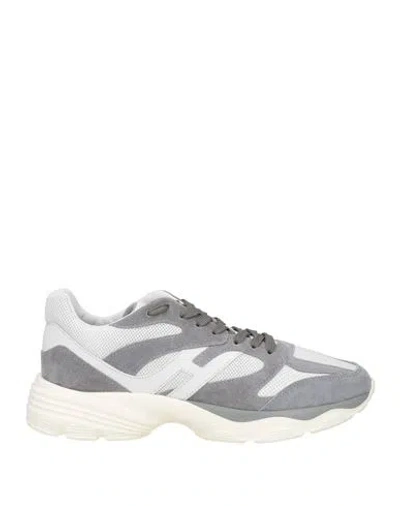 Hogan Man Sneakers Grey Size 9 Leather