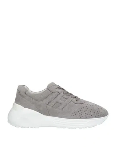 Hogan Man Sneakers Grey Size 9 Leather