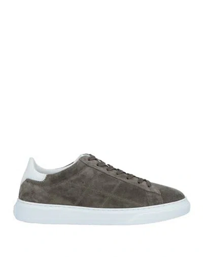 Hogan Man Sneakers Grey Size 9 Leather