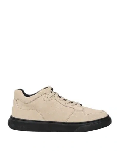 Hogan Man Sneakers Ivory Size 9 Leather In White