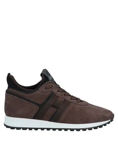 Hogan Sneakers In Beige