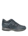 Hogan Man Sneakers Midnight Blue Size 11.5 Soft Leather