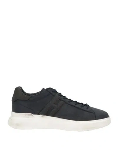 Hogan Man Sneakers Midnight Blue Size 7.5 Leather