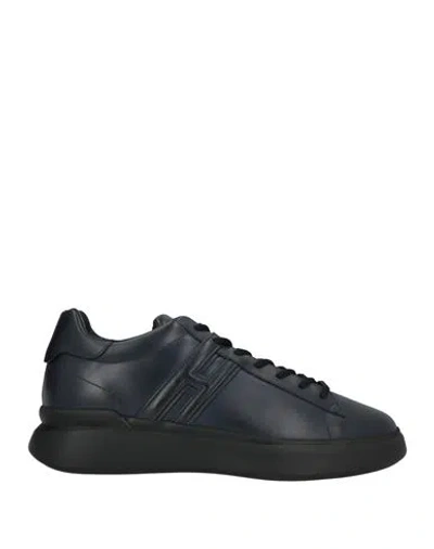 Hogan Man Sneakers Midnight Blue Size 9 Leather