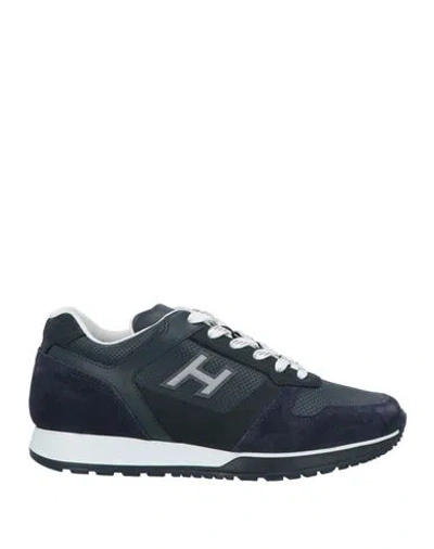 Hogan Man Sneakers Midnight Blue Size 9 Leather