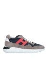 Hogan H371 Interactive Low-top Sneakers In Blue