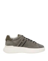 Hogan Man Sneakers Military Green Size 8.5 Leather