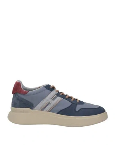 Hogan Man Sneakers Navy Blue Size 9 Leather