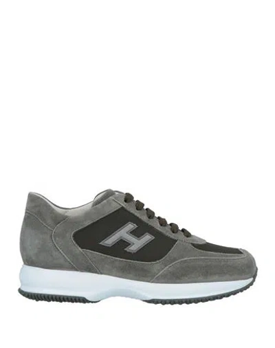 Hogan Man Sneakers Sage Green Size 9 Leather