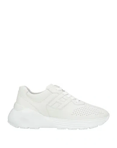 Hogan Man Sneakers White Size 9 Leather