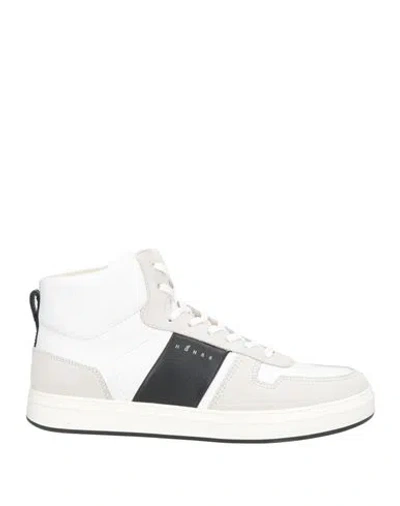 Hogan Man Sneakers White Size 9 Leather