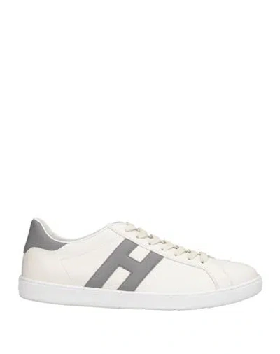 Hogan Man Sneakers White Size 9 Leather