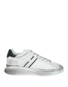 Hogan Man Sneakers White Size 9 Leather In White