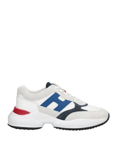 Hogan Man Sneakers White Size 9 Soft Leather