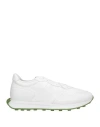 Hogan Man Sneakers White Size 9 Soft Leather In White