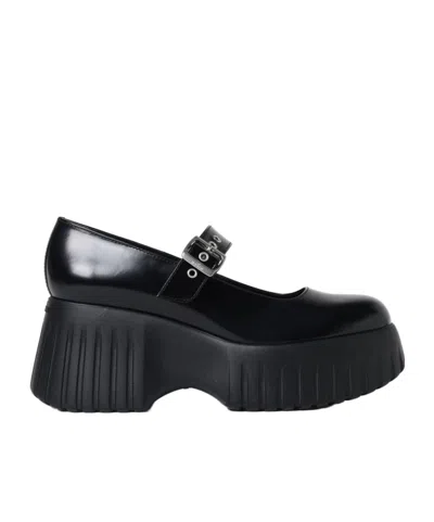 HOGAN HOGAN WEDGE MARY JANE SHOES