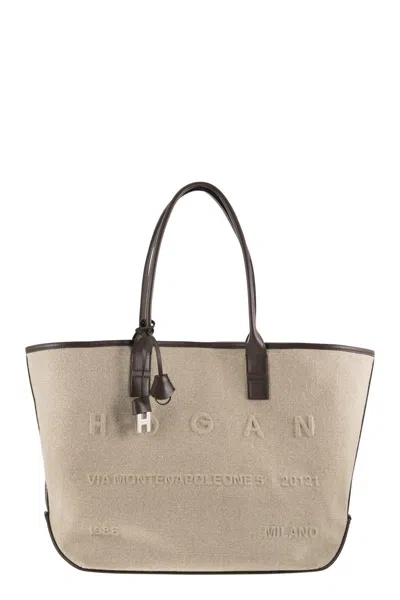 Hogan Mastice Coconut Leather Bag