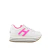 Hogan Sport Inspired Lace Up Sneakers Big Knitted H In Multi